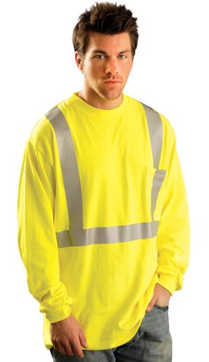 FLAME RESISTANT CLASS 2 LONG SLEEVE T - FR Hi-Viz Clothing